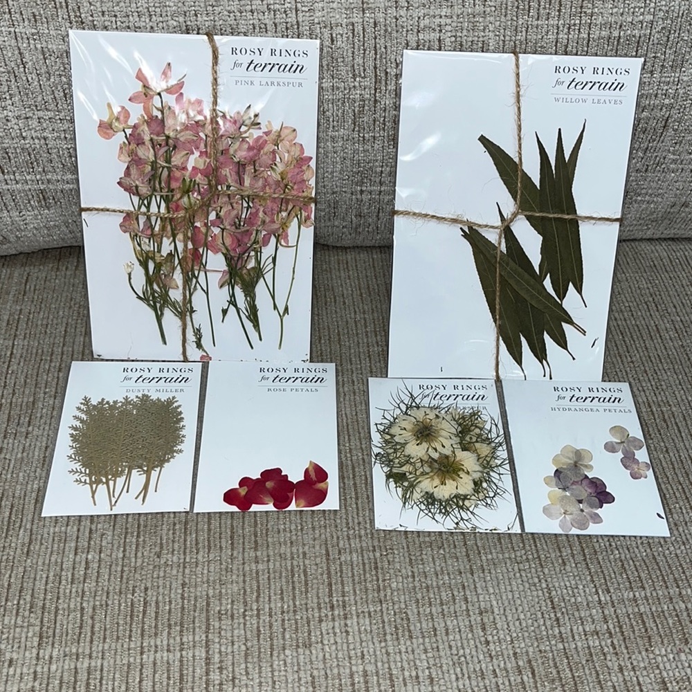 Pressed Botanicals from Anthropologie bundle